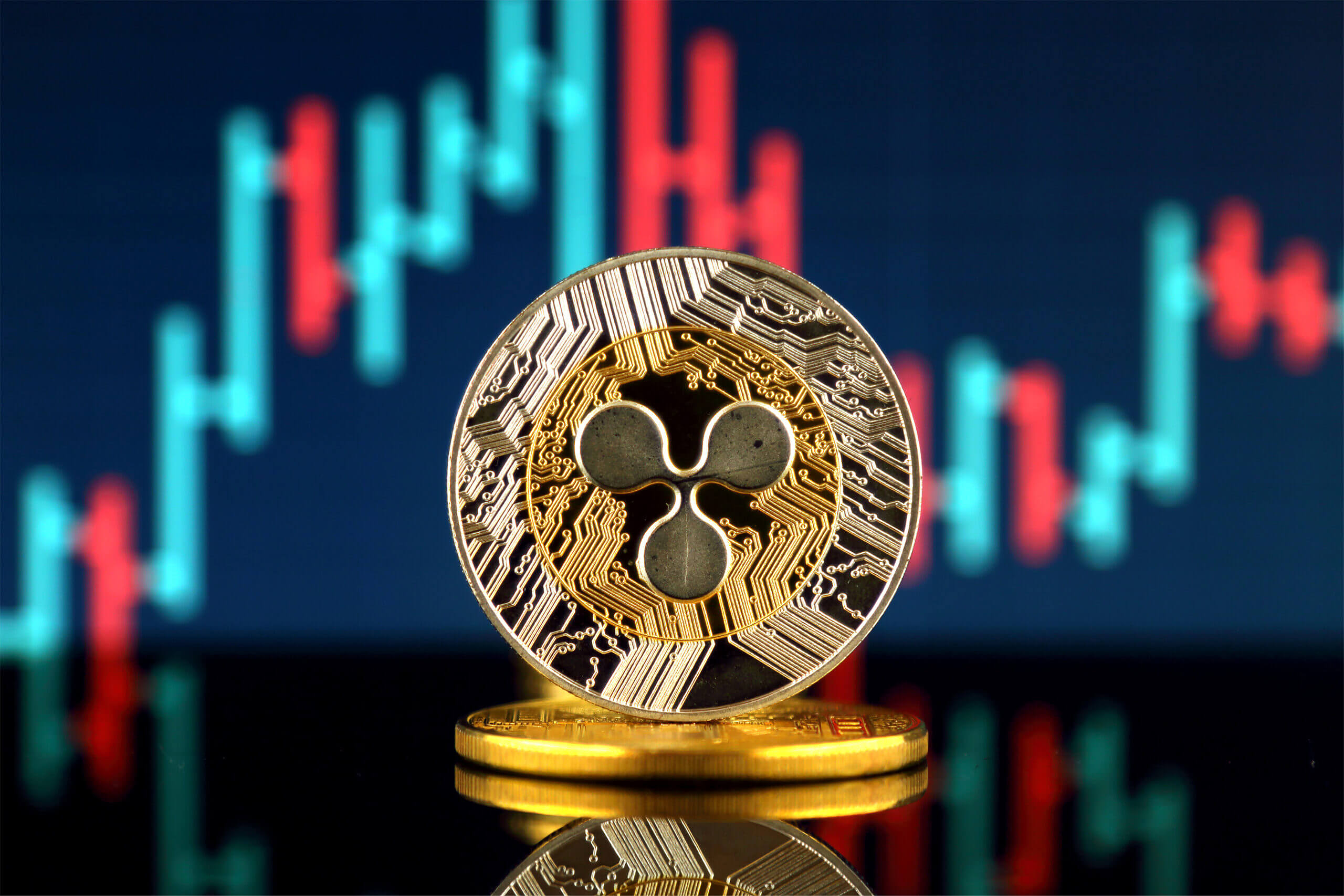 Bitcoin, Ether Lower Whereas XRP, Litecoin Gain